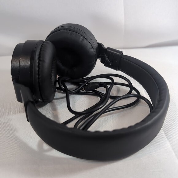 Rock Jam Wired  Adjustable Headphones Rockjam Keyboard Piano Music Black TESTED - Picture 4 of 11